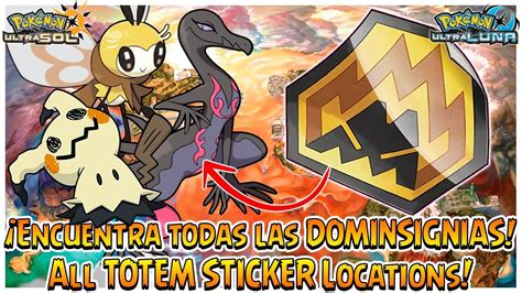 dominsignias pokemon ultrasol|Localizacion de todas las Dominsignias en Pokemon UltraSol y。